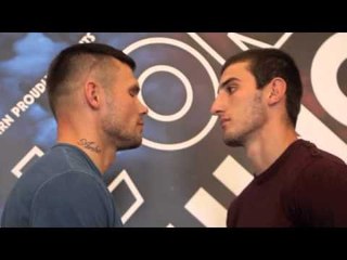 MARTIN MURRAY v GEORGE BEROSHVILI - HEAD-TO HEAD @ FINAL PRESS CONFERENCE / ALL OR NOTHING
