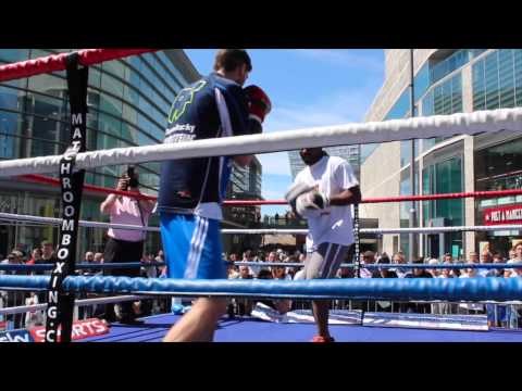 ROCKY FIELDING OPEN MEDIA WORK OUT LIVERPOOL / FIELDING v VERA - iFL TV