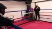 LEON McKENZIE SHADOW BOXING FOOTAGE @ DULWICH HAMLETS GYM / iFL TV