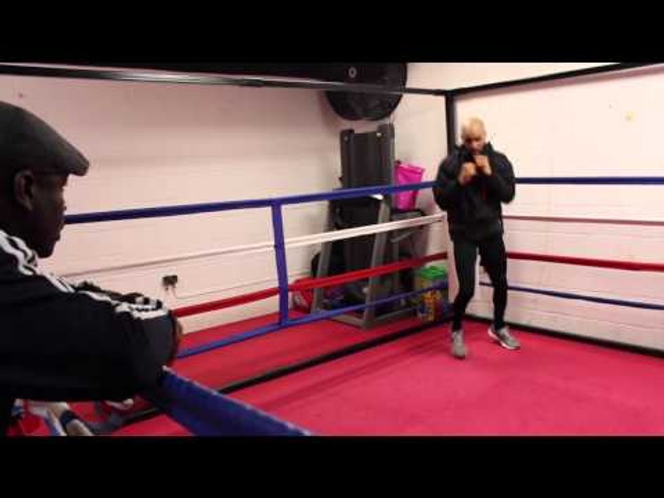 LEON McKENZIE SHADOW BOXING FOOTAGE @ DULWICH HAMLETS GYM / iFL TV