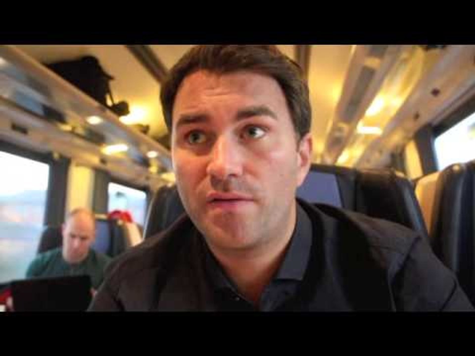 EDDIE HEARN TALKS KELL BROOK, AMIR KHAN TWEETS, FROCH INJURY, DeGALE, GROVES, AL HAYMON & JOSHUA