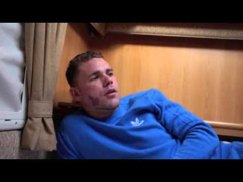 IFL TV CRIBS - A LOOK INSIDE BILLY JOE SAUNDERS' NEW GYPSY CARAVAN / TALKS ANDY LEE v PETER QUILLIN