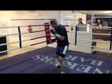 PETER McDONAGH SHADOWBOXING WARM UP @ MGM MARBELLA