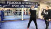 CHRISTIAN HAMMER MEDIA WORK OUT AHEAD OF O2 ARENA CLASH WITH TYSON FURY / HAMMER v FURY