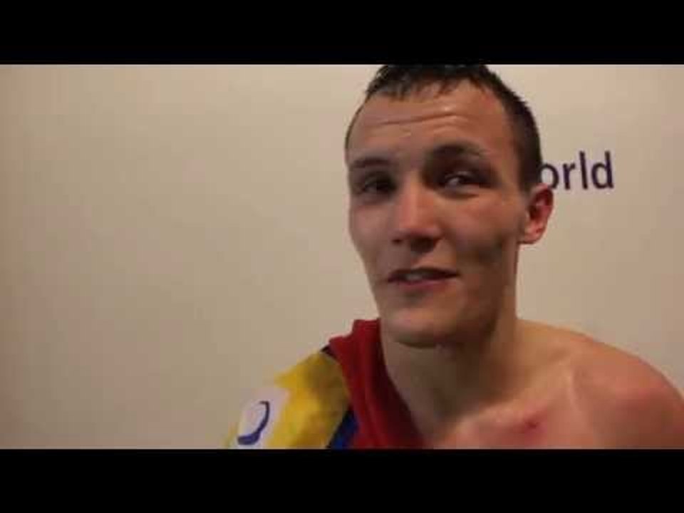 JOSH WARRINGTON PRODUCES 5th ROUND TKO WIN IN BERLIN OVER TELLEZ - POST FIGHT (WITH EDDIE HEARN)