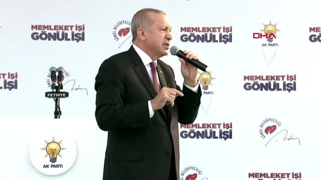 Muğla Cumhurbaşkanı Erdoğan Fethiye'de Konuştu- Tamamı Ftp'de