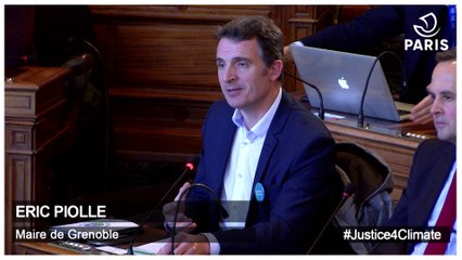 Justice4climate - Intervention d'Eric Piolle, Maire de Grenoble