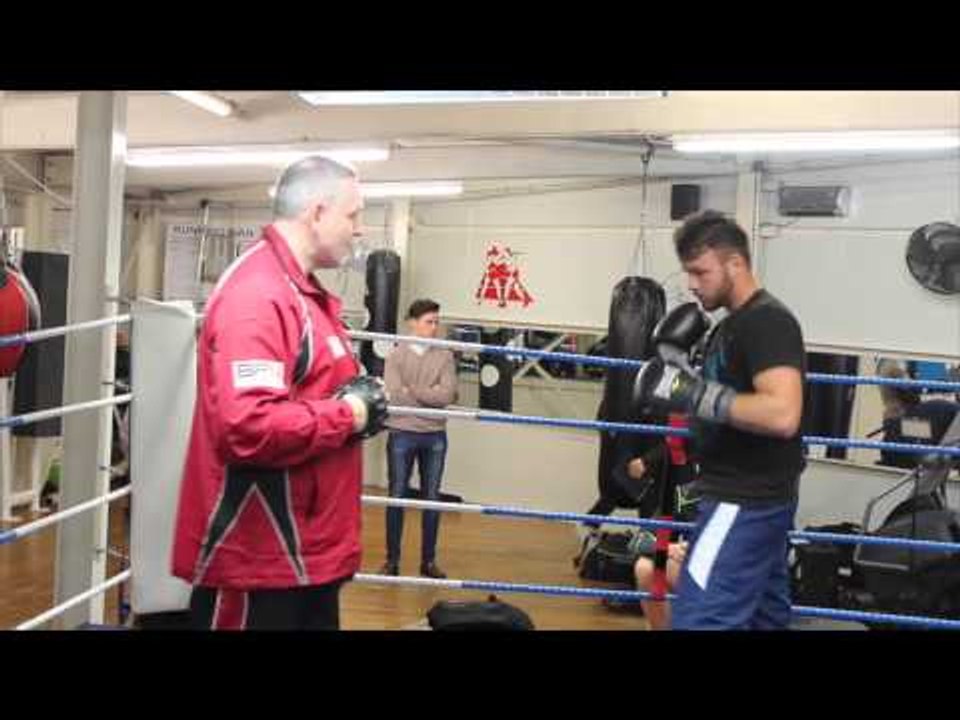 DEMPSEY FURY & PETER FURY COMPLETE TECHNICAL PAD WORKOUT / TEAM FURY