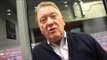 FRANK WARREN (FROM EMIRATES) ON SAUNDERS, THE EUBANKS, MATHEWS, FURY & MAYWEATHER / PACQUIAO