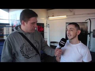 JAZZA DICKENS TALKS BRITISH TITLE FIGHT WITH JOSH WALE  / MERSEY BOYS