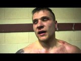 CONNOR SEYMOUR LEFT FRUSTRATED AFTER SECOND DRAW WITH DANNY BROWN - POST FIGHT INTERVIEW