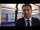 EDDIE HEARN ON JAMES DeGALE v ANDRE DIRRELL BEING CONFIRMED FOR MAY 23rd 2015 IN BOSTON (U.S)