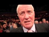 BARRY HEARN REACTS TO KELL BROOK'S SAVAGE PERFORMANCE OVER JO JO DAN - POST FIGHT INTERVIEW