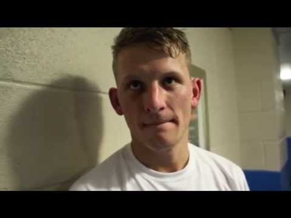 JEFF SAUNDERS MAKES STUNNING START TO PRO-CAREER WITH 1ST ROUND TKO - POST FIGHT INTERVIEW