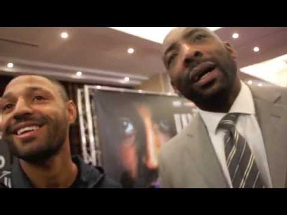 KELL BROOK, EDDIE HEARN & JOHNNY NELSON DISCUSSING 'BROOK v KHAN' - AN IFL TV RANDOM INTERVIEW