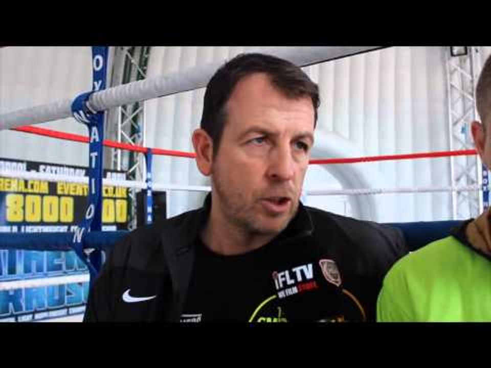 iFL TV CATCH UP WITH LIAM SMITH & JOE GALLAGHER AHEAD OF LIAMS SECOND FIGHT OF 2015 IN LIVERPOOL