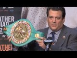 THE WINNER OF MAYWEATHER & PACQUIAO TO BE PRESENTED WITH ONE-OFF WBC (3000) EMERALD BELT