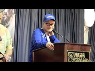 'SHOWTIME FORCED FLOYD MAYWEATHER TAKE THIS FIGHT' - FREDDIE ROACH PRESS CONFERENCE