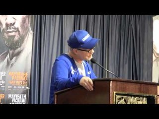 'WE HAVE HAD 12 RANDOM BLOOD TESTS FOR THIS FIGHT' - FREDDIE ROACH / MAYWEATHER v PACQUIAO