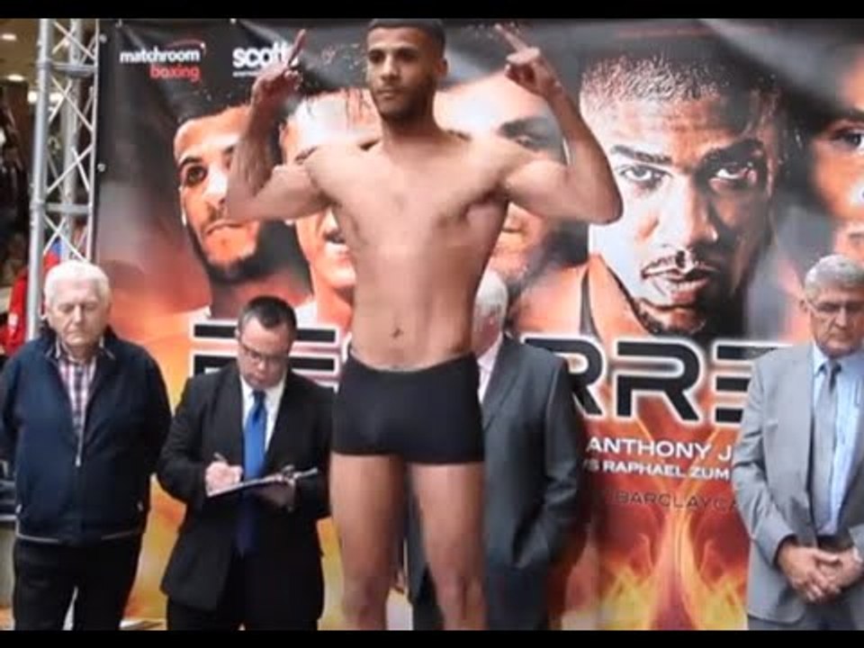 GAMAL YAFAI v ARNOLDO SOLANO - OFFICIAL WEIGH IN VIDEO (FROM BIRMINGHAM) / RESURRECTION