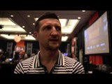 CARL FROCH IN-DEPTH (FROM LAS VEGAS) EXPLAINS WHY HE MAY NOT FIGHT AGAIN & ON MAYWEATHER v PACQUIAO