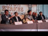 SCOTT QUIGG v KIKO MARTINEZ - FULL PRESS CONFERENCE IN MANCHESTER (WITH EDDIE HEARN & JOE GALLAGHER)