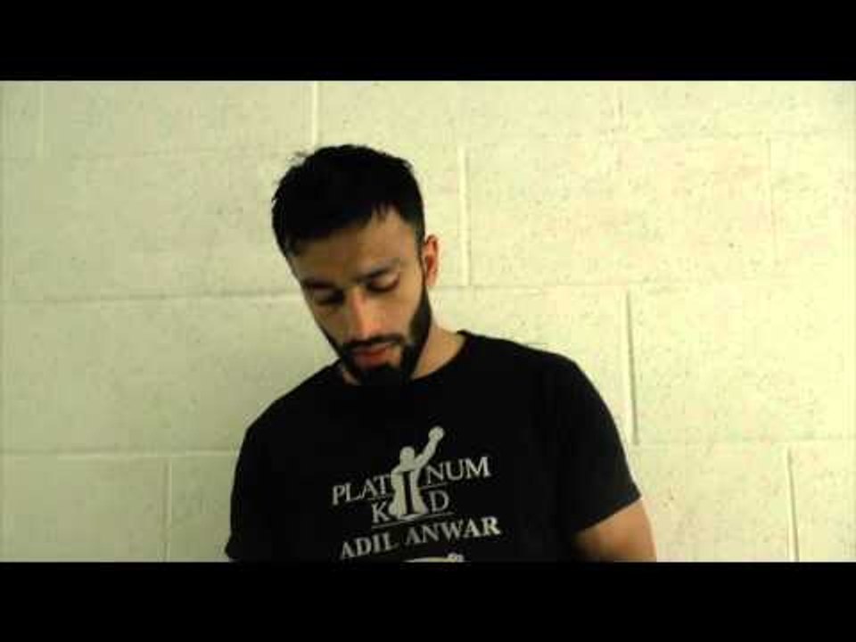 ADIL ANWAR REACTS TO DEFEAT AGAINST DALE EVANS POST FIGHT INTERVIEW / iFL TV