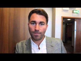 EDDIE HEARN TALKS DAVID PRICE, ANTHONY JOSHUA, DILLIAN WHYTE  &STATES 'QUIGG v FRAMPTON WILL HAPPEN'