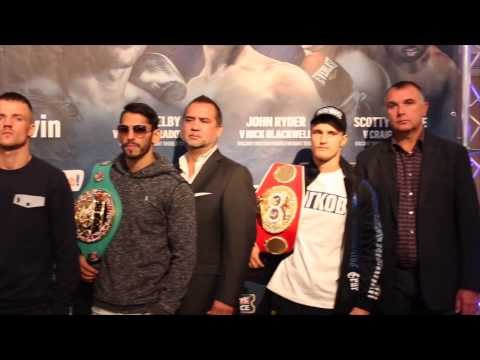 KELL BROOK/ FRANKIE GAVIN/ EDDIE HEARN / LANARES / MITCHELL /SELBY /GRADOVICH / RULE BRITANNIA