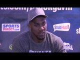 ANTHONY JOSHUA POST FIGHT PRESS CONFERENCE AFTER DESTROYING KEVIN 'KINGPIN' JOHNSON