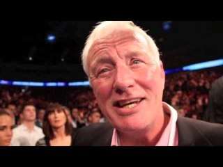 BARRY HEARN REACTS TO ANTHONY JOSHUA'S BRUTAL DEMOLITION JOB ON KEVIN JOHNSON - POST FIGHT