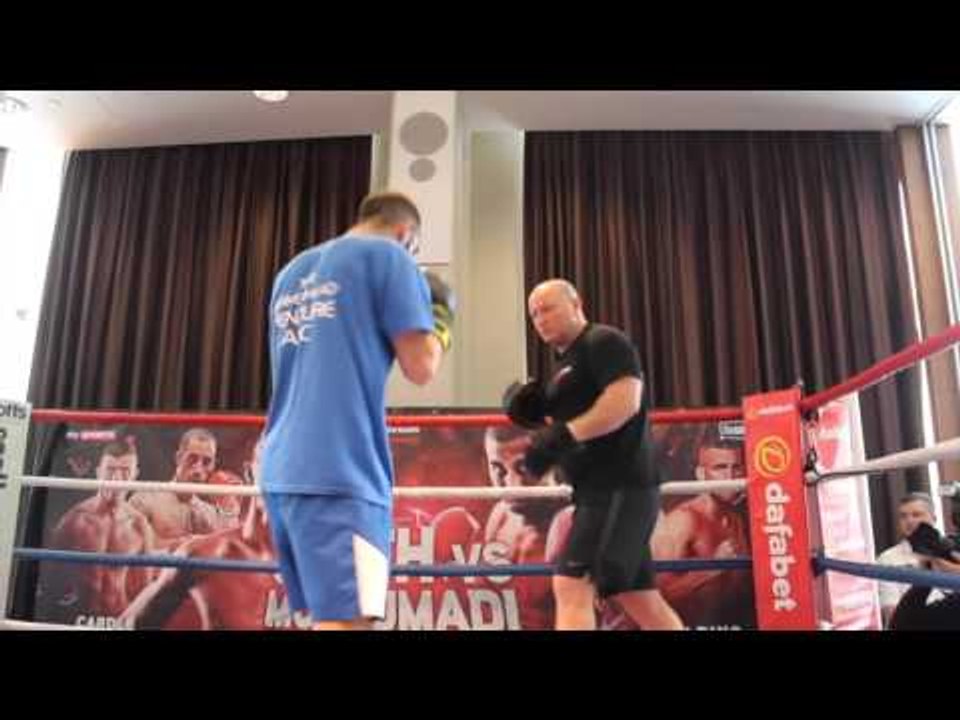 RAW POWER!! SEAN DODD OPEN PUBLIC PAD SESSION AHEAD OF REMATCH WITH SCOTT CARDLE / CARDLE v DODD