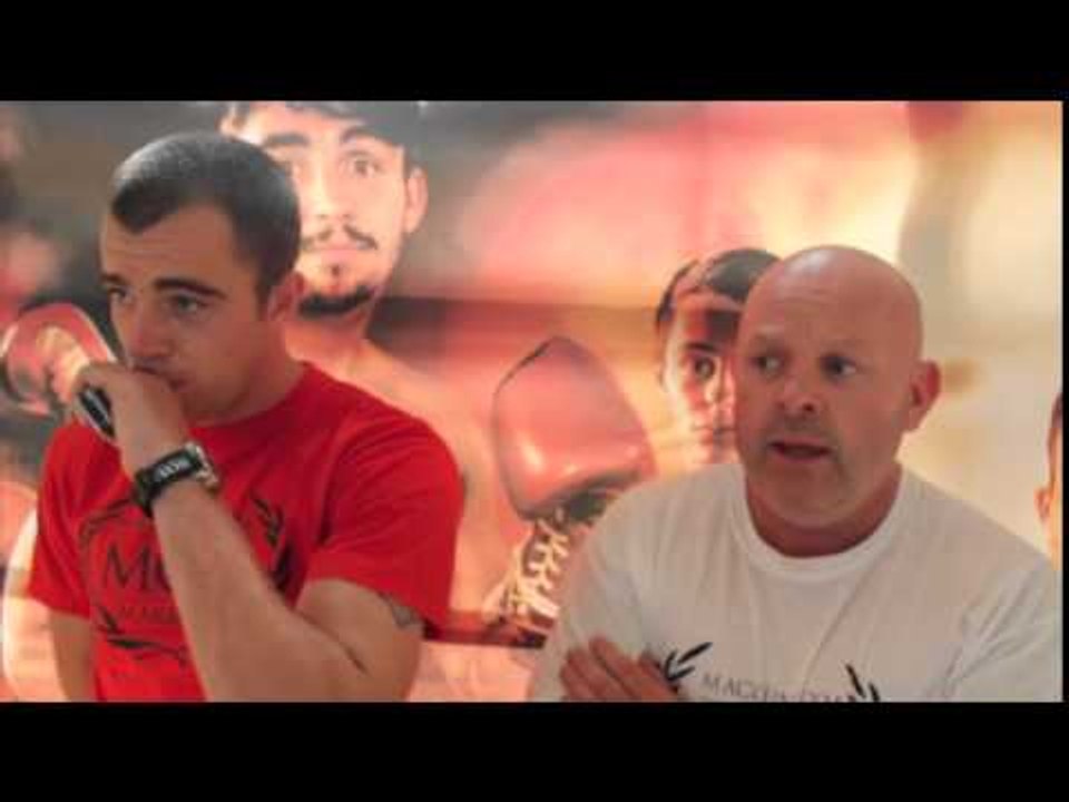 INTRODUCING NEW MGM MARBELLA SIGNING IRISH CRAIG O' BRIEN TO THE iFL TV VIEWERS