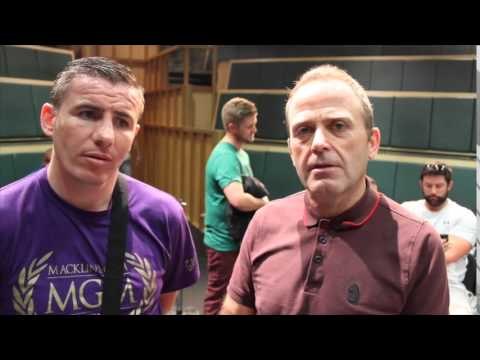 STEVE LILLIS & PETER McDONAGH MAKE TIME TO CATCH UP WITH iFL TV IN DUBLIN