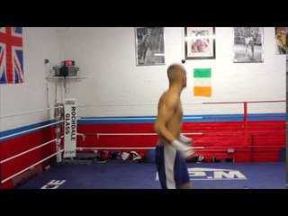 TERRY FLANAGAN SHOWS OFF HIS RIPPED PHYSIQUE SKIPPING AHEAD OF WORLD TITLE CLASH