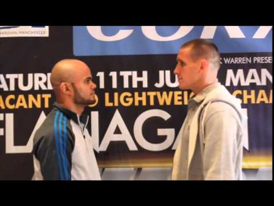 LIAM WALSH v ISAIAS SANTO SAMPAIO HEAD TO HEAD @ FINAL PRESS CONFERENCE / WALSH v SAMPAIO