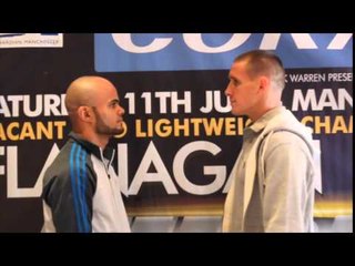 LIAM WALSH v ISAIAS SANTO SAMPAIO HEAD TO HEAD @ FINAL PRESS CONFERENCE / WALSH v SAMPAIO