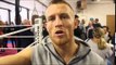 TERRY FLANAGAN TALKS TO iFL TV @ OPEN MEDIA WORKOUT & THANKS THE PEOPLE OF MANCHESTER