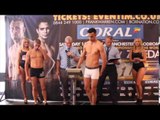 ADRIAN GONZALES LOOKING IN GREA SHAPE ON THE SCALES AHEAD OF FIGHT IN MANCHESTER