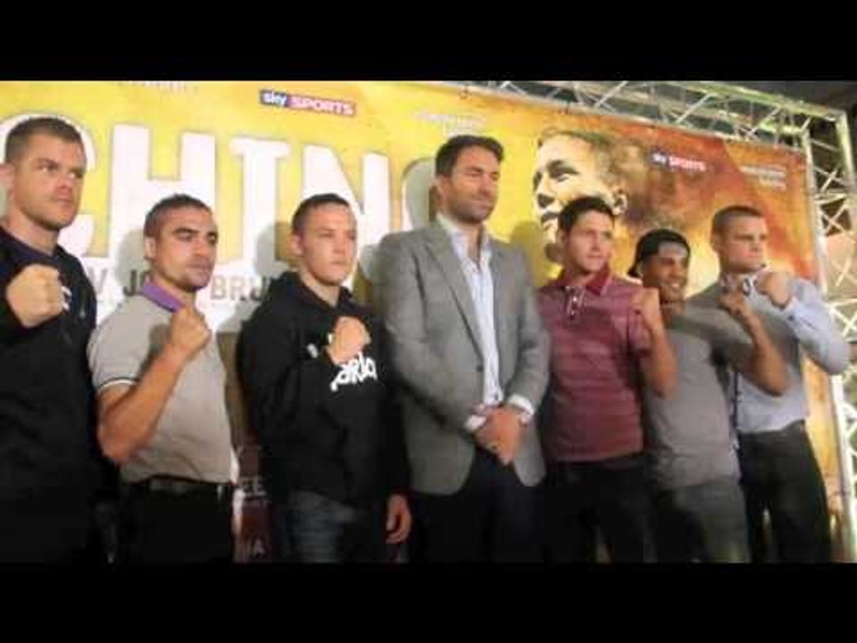 'MARCHING ON TOGETHER' - WITH EDDIE HEARN, WARRINGTON, McDONNELL, YAFAI, JOHNSON, TOWNEND & PARODI