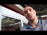 TYSON FURY TALKS RIPPING INTO KLITSCHKO @ PRESSER & SAYS HE 'WON'T BE SURPRISED IF HE PULLED OUT'