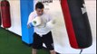 PETER McDONAGH HEAVY BAG WORK OUT @ GO FIT GO BOX GYM / iFL TV,