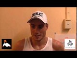 BEN SAVVA REACTS TO HIS WIN OVER DILLION BARGERO IN SYDNEY AUSTRALIA / iF TV