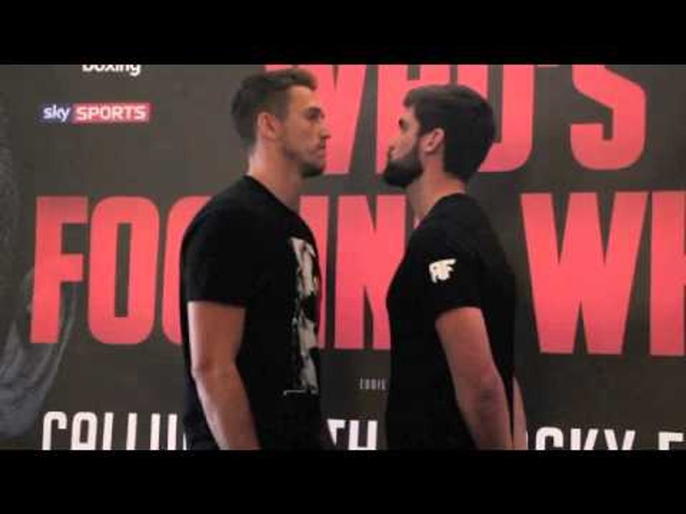 CALLUM SMITH v ROCKY FIELDING -  INTENSE HEAD-TO-HEAD @ PRESS CONFERENCE / WHO'S FOOLING WHO?
