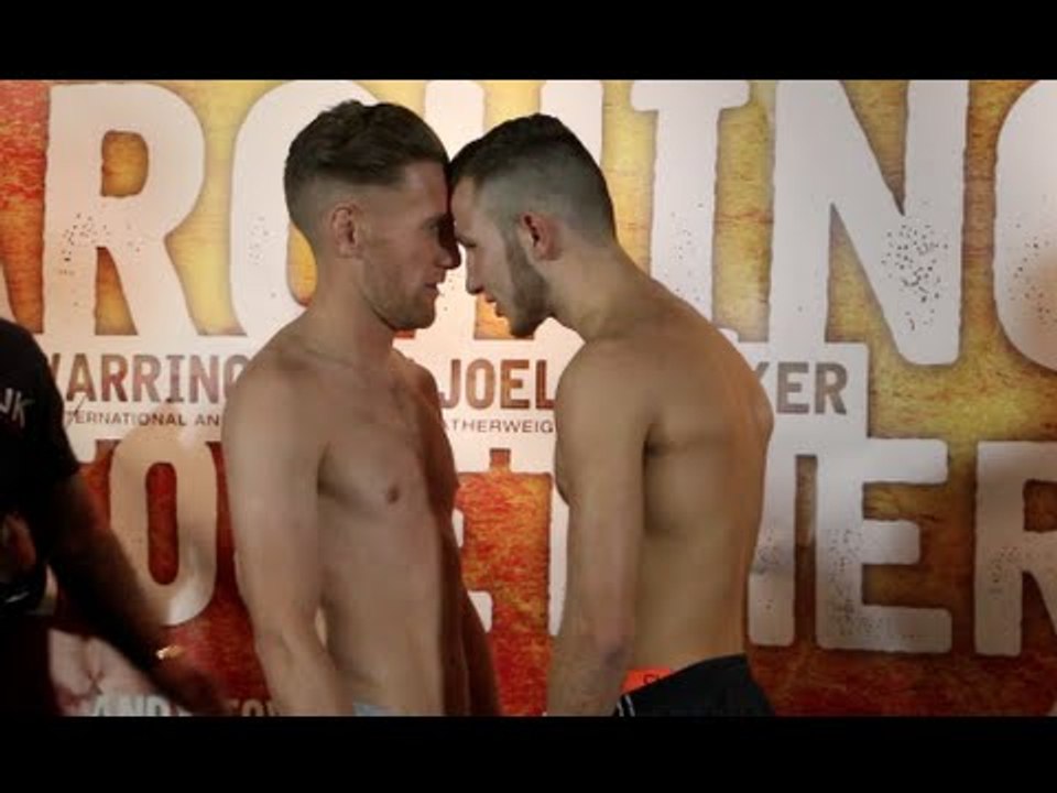 ISAAC LOWE v JAMIE SPEIGHT - OFFICIAL WEIGH IN FROM LEEDS / MARCHING ON TOGETHER