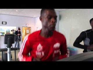 IN CAMP WITH TEAM SAUERLAND'S SIGNING RICHARD COMMEY AS HE WORKS ON HIS ENDURANCE @ PRO SW GYM