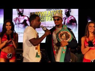 BADOU JACK TALKS TO MEDIA @ GRAND ARRIVAL / HIGH STAKES