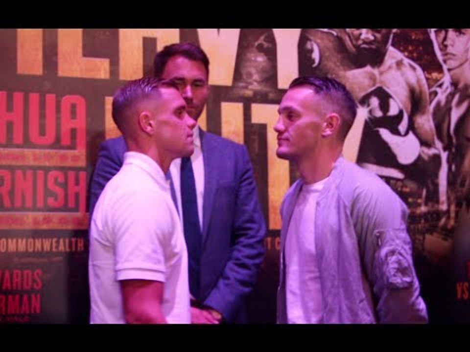 DANNY CASSIUS CONNOR v RICKY BOYLAN - HEAD TO HEAD @ FINAL PRESS CONFERENCE / HEAVY DUTY