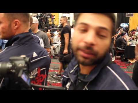 GEORGE GROVES & TEAM GROVES ARRIVE CALM & RELAXED FOR FINAL PRESS CONFERENCE