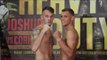 RICKY BOYLAN v DANNY CASSIUS CONNOR - OFFICIAL WEIGH IN & FACE OFF / HEAVY DUTY